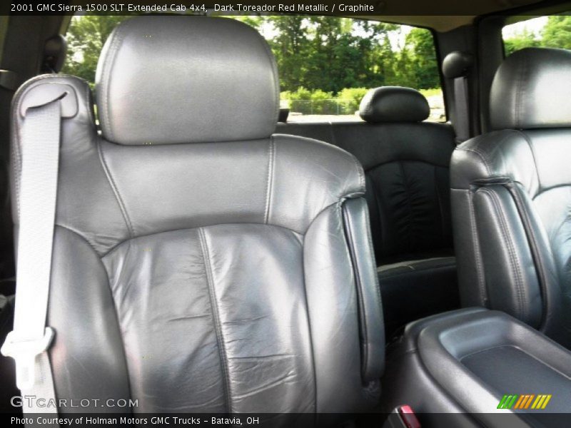 Dark Toreador Red Metallic / Graphite 2001 GMC Sierra 1500 SLT Extended Cab 4x4