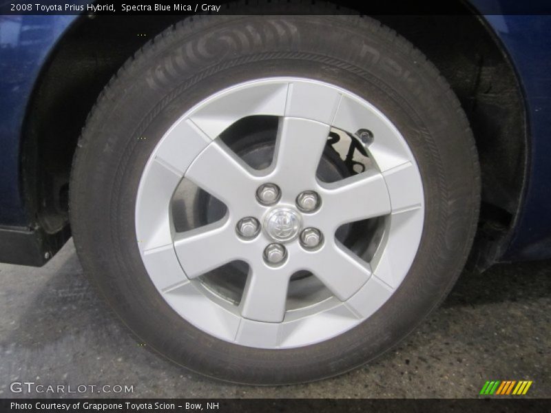Spectra Blue Mica / Gray 2008 Toyota Prius Hybrid