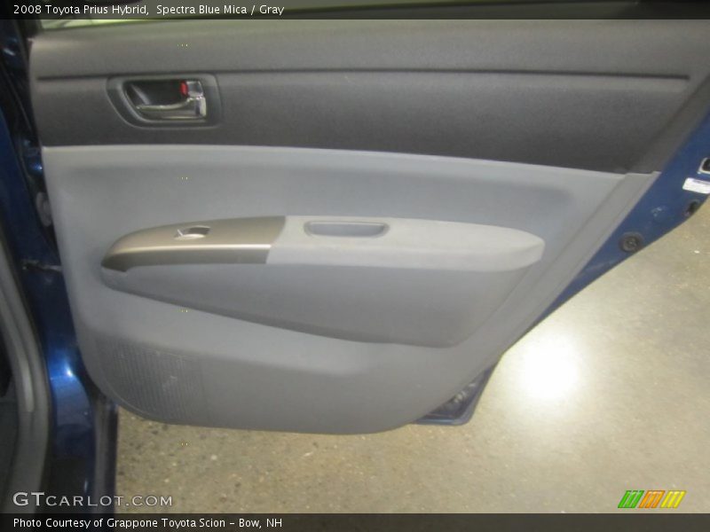 Spectra Blue Mica / Gray 2008 Toyota Prius Hybrid
