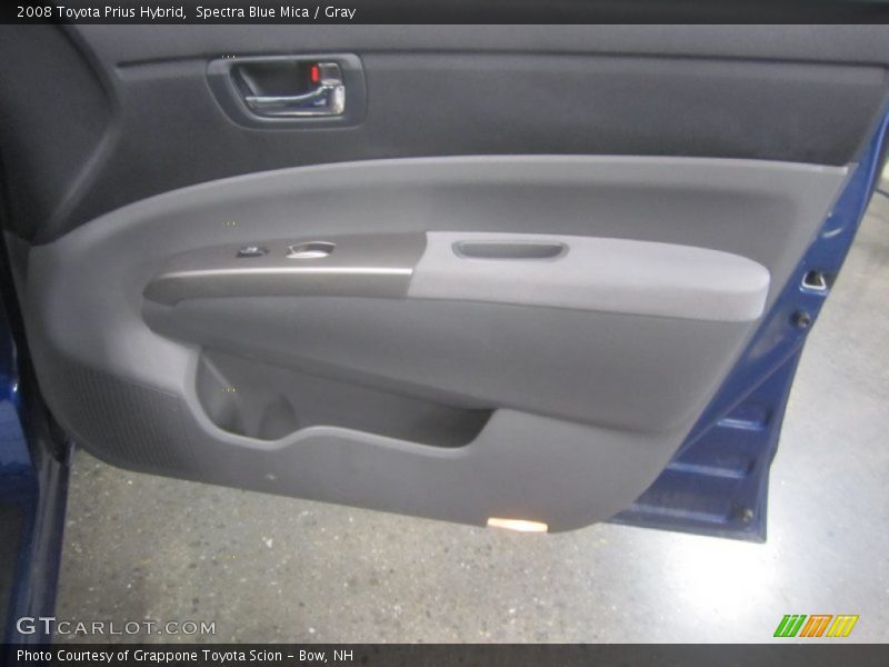 Spectra Blue Mica / Gray 2008 Toyota Prius Hybrid