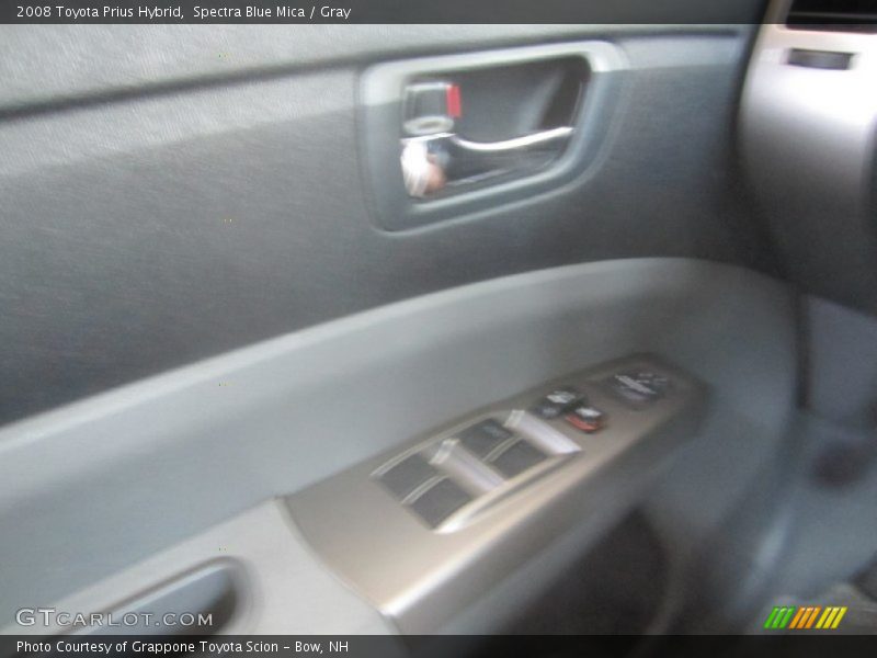 Spectra Blue Mica / Gray 2008 Toyota Prius Hybrid