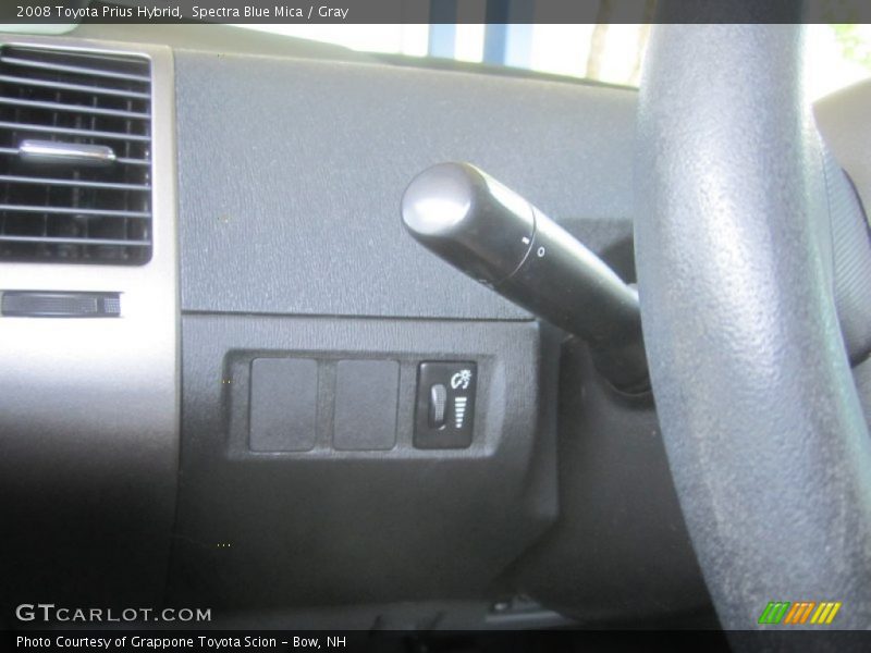 Spectra Blue Mica / Gray 2008 Toyota Prius Hybrid