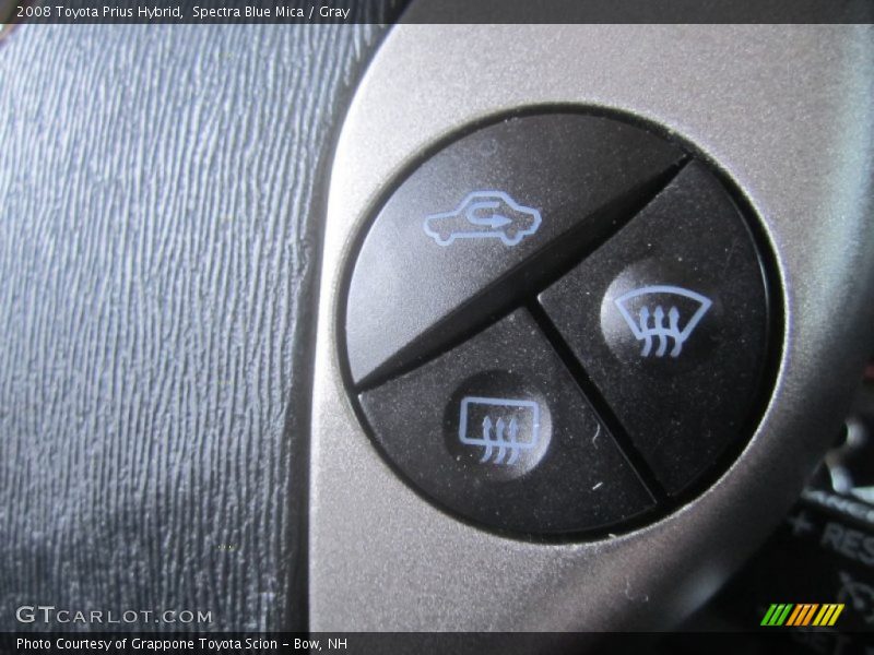 Spectra Blue Mica / Gray 2008 Toyota Prius Hybrid