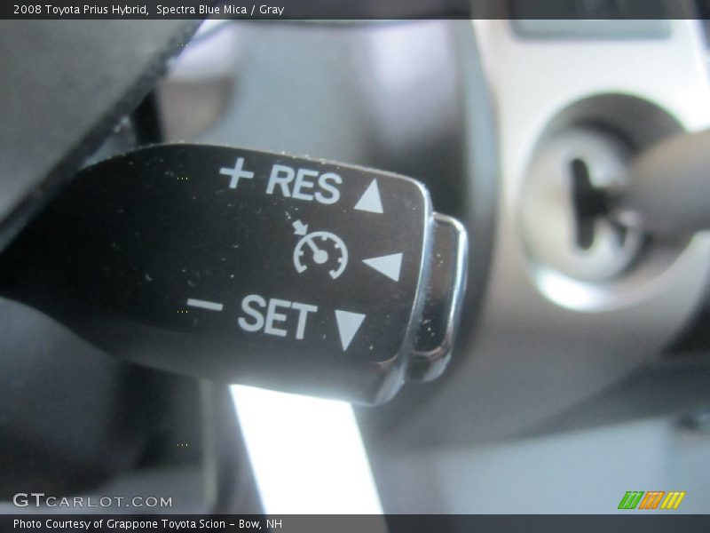 Spectra Blue Mica / Gray 2008 Toyota Prius Hybrid
