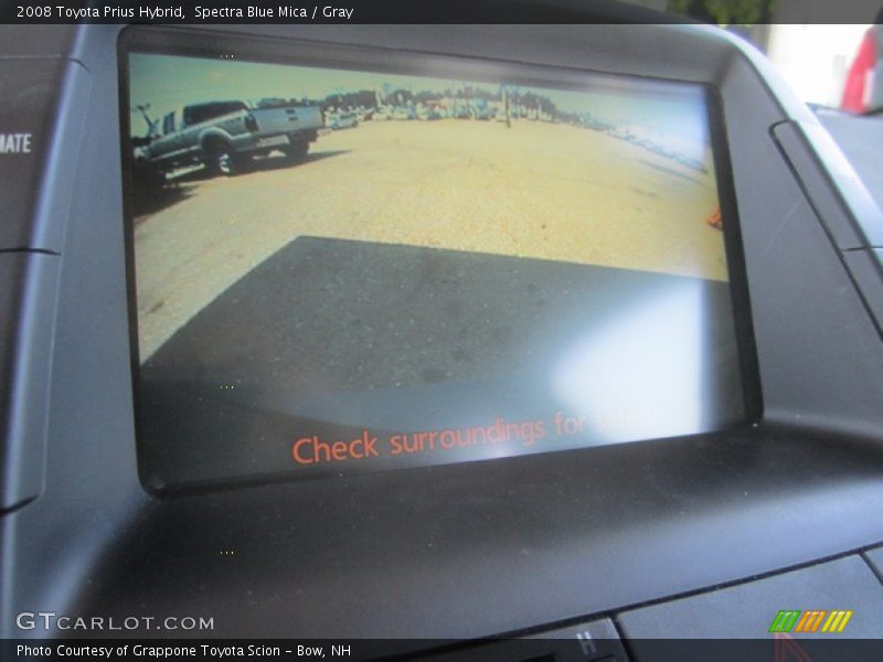 Spectra Blue Mica / Gray 2008 Toyota Prius Hybrid