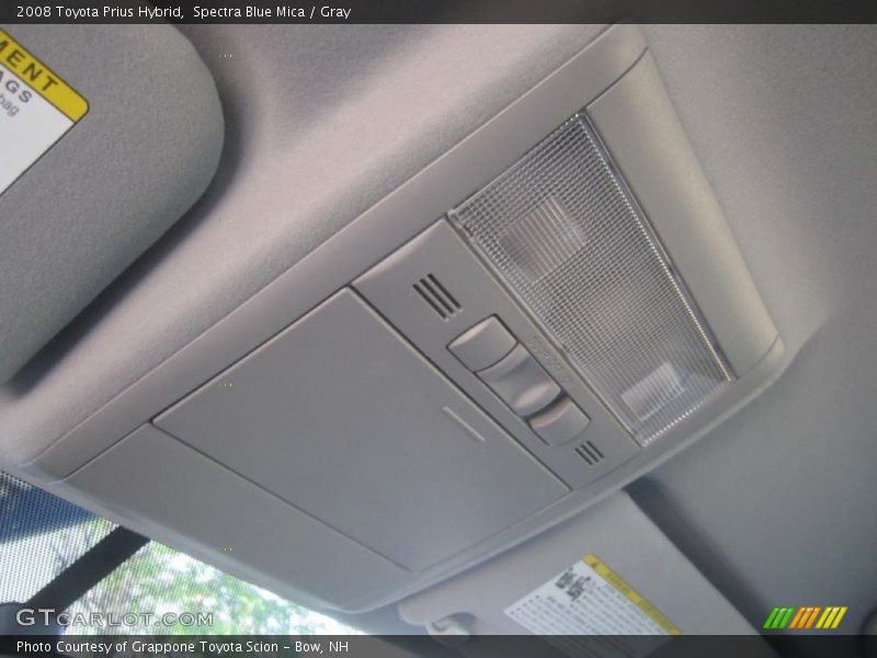 Spectra Blue Mica / Gray 2008 Toyota Prius Hybrid