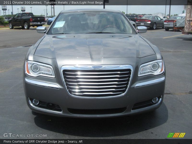 Tungsten Metallic / Black/Light Frost Beige 2011 Chrysler 300 Limited