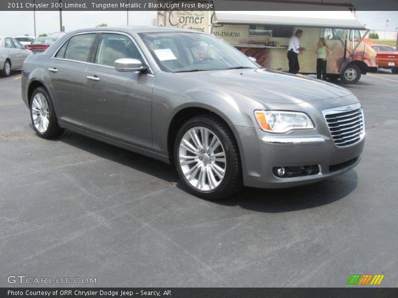 Tungsten Metallic / Black/Light Frost Beige 2011 Chrysler 300 Limited