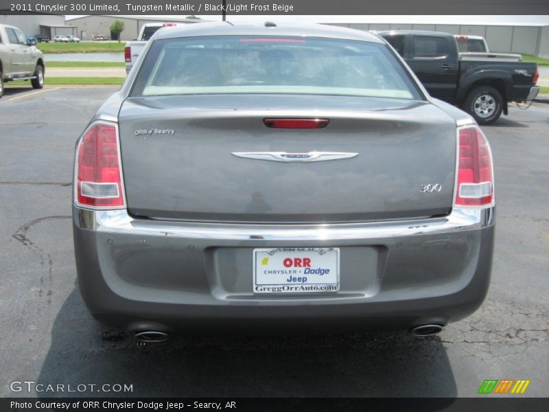 Tungsten Metallic / Black/Light Frost Beige 2011 Chrysler 300 Limited