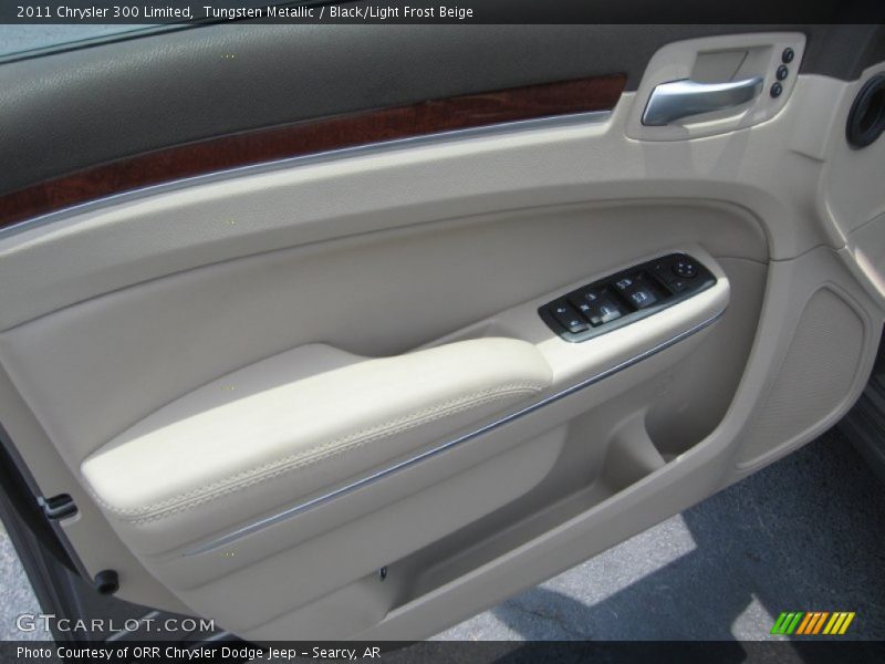 Tungsten Metallic / Black/Light Frost Beige 2011 Chrysler 300 Limited