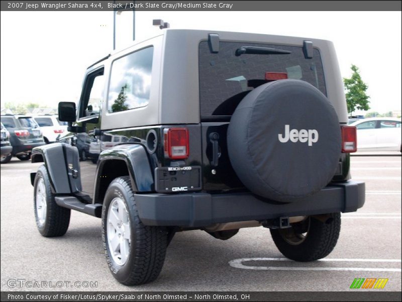 Black / Dark Slate Gray/Medium Slate Gray 2007 Jeep Wrangler Sahara 4x4
