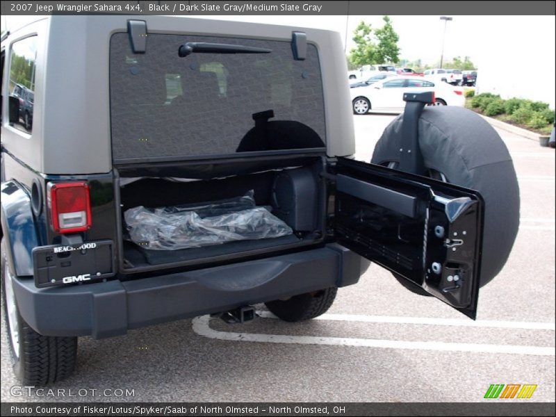 Black / Dark Slate Gray/Medium Slate Gray 2007 Jeep Wrangler Sahara 4x4