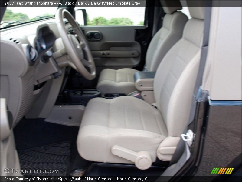 Black / Dark Slate Gray/Medium Slate Gray 2007 Jeep Wrangler Sahara 4x4
