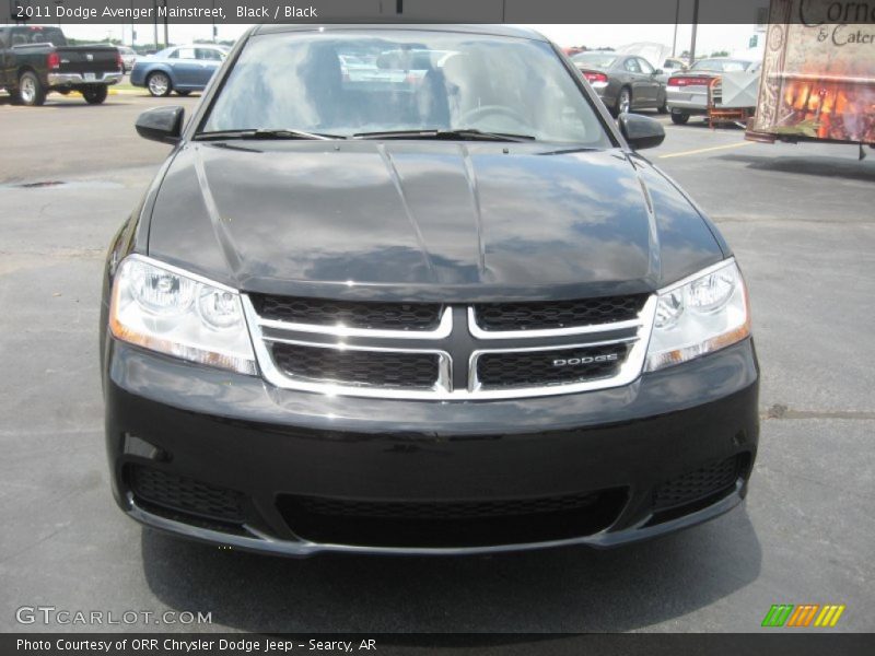 Black / Black 2011 Dodge Avenger Mainstreet