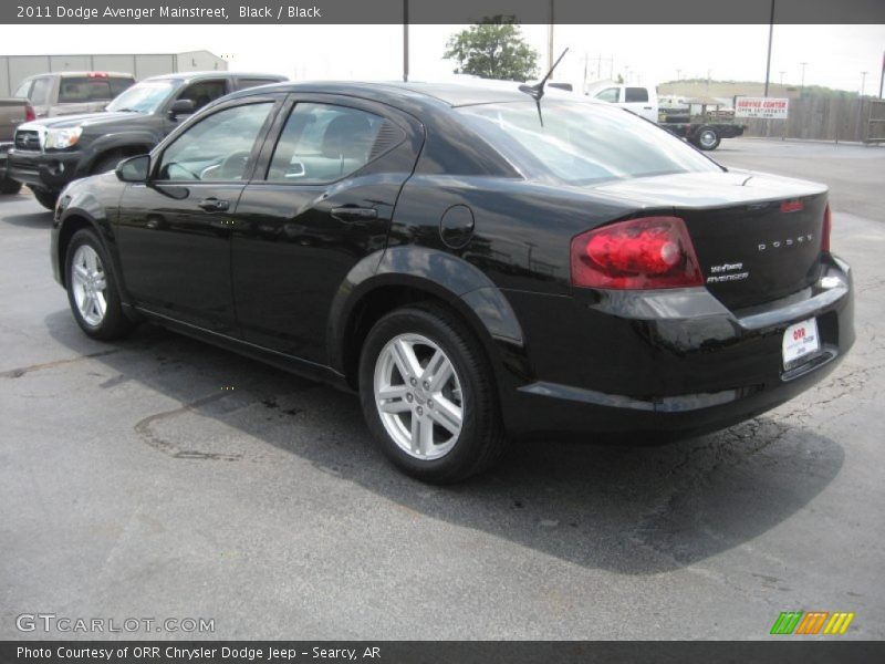 Black / Black 2011 Dodge Avenger Mainstreet