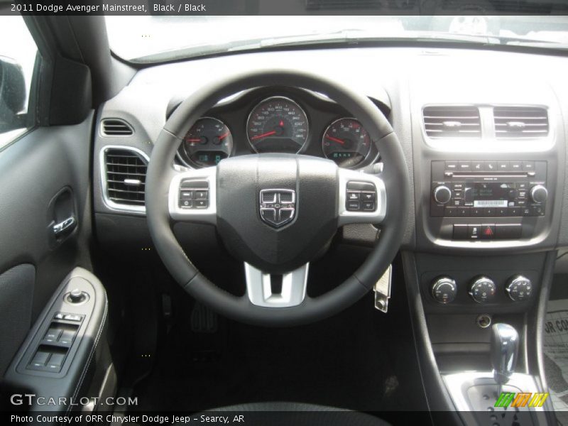 Black / Black 2011 Dodge Avenger Mainstreet