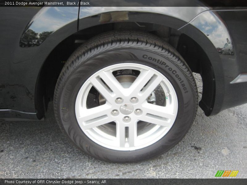 Black / Black 2011 Dodge Avenger Mainstreet