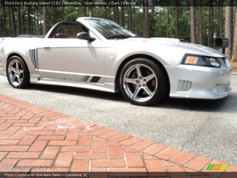 Silver Metallic / Dark Charcoal 2000 Ford Mustang Saleen S281 Convertible