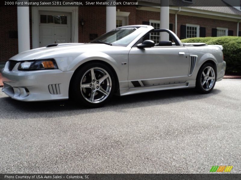 Silver Metallic / Dark Charcoal 2000 Ford Mustang Saleen S281 Convertible