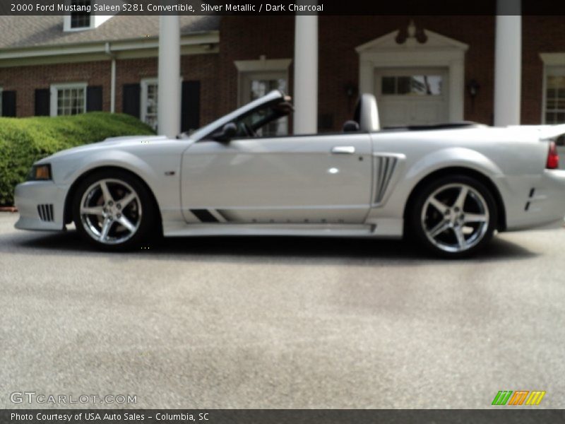 Silver Metallic / Dark Charcoal 2000 Ford Mustang Saleen S281 Convertible