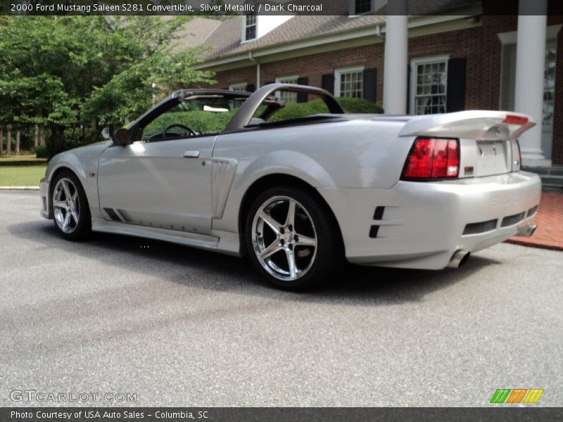 Silver Metallic / Dark Charcoal 2000 Ford Mustang Saleen S281 Convertible