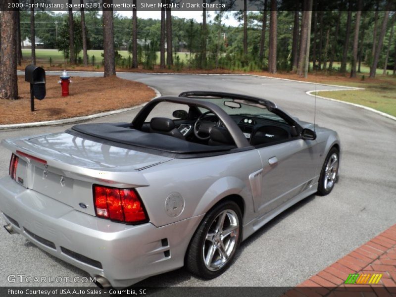 Silver Metallic / Dark Charcoal 2000 Ford Mustang Saleen S281 Convertible