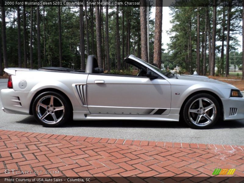 Silver Metallic / Dark Charcoal 2000 Ford Mustang Saleen S281 Convertible