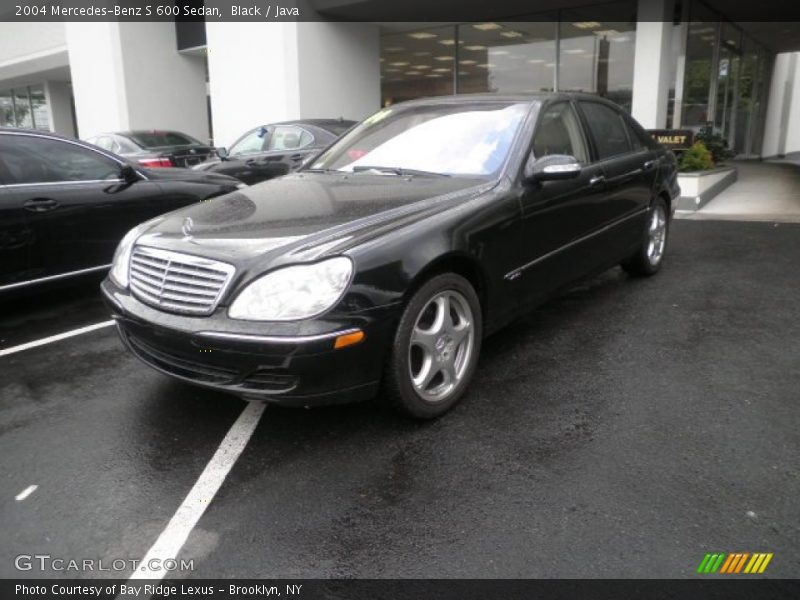 Black / Java 2004 Mercedes-Benz S 600 Sedan