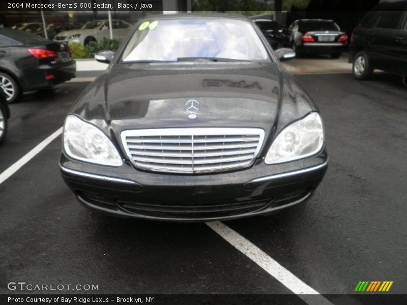 Black / Java 2004 Mercedes-Benz S 600 Sedan