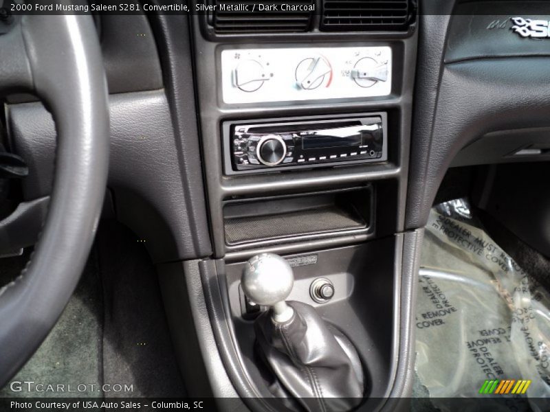 Silver Metallic / Dark Charcoal 2000 Ford Mustang Saleen S281 Convertible