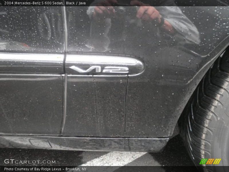 Black / Java 2004 Mercedes-Benz S 600 Sedan