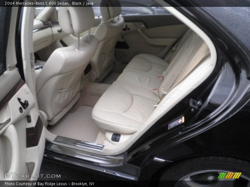 Black / Java 2004 Mercedes-Benz S 600 Sedan