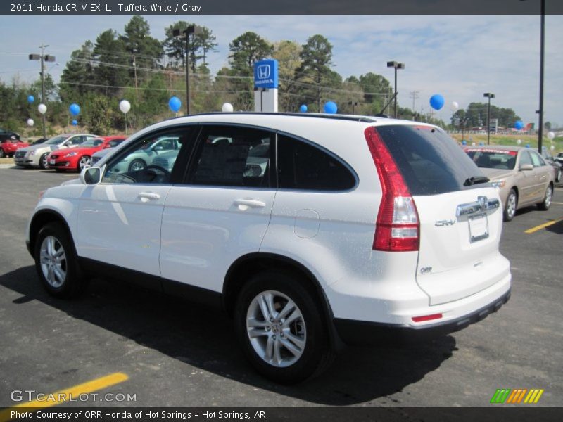 Taffeta White / Gray 2011 Honda CR-V EX-L