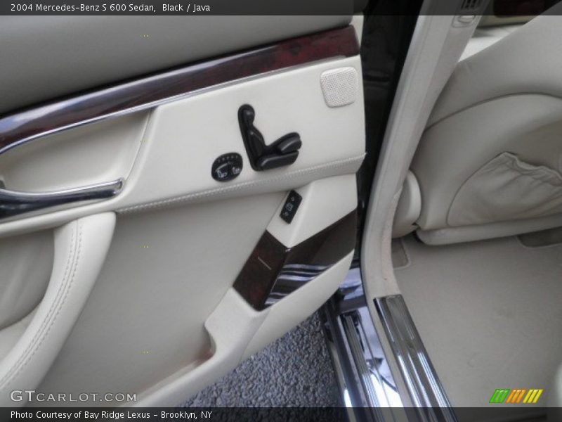 Black / Java 2004 Mercedes-Benz S 600 Sedan