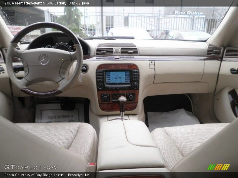 Black / Java 2004 Mercedes-Benz S 600 Sedan