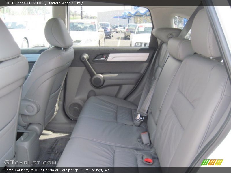 Taffeta White / Gray 2011 Honda CR-V EX-L