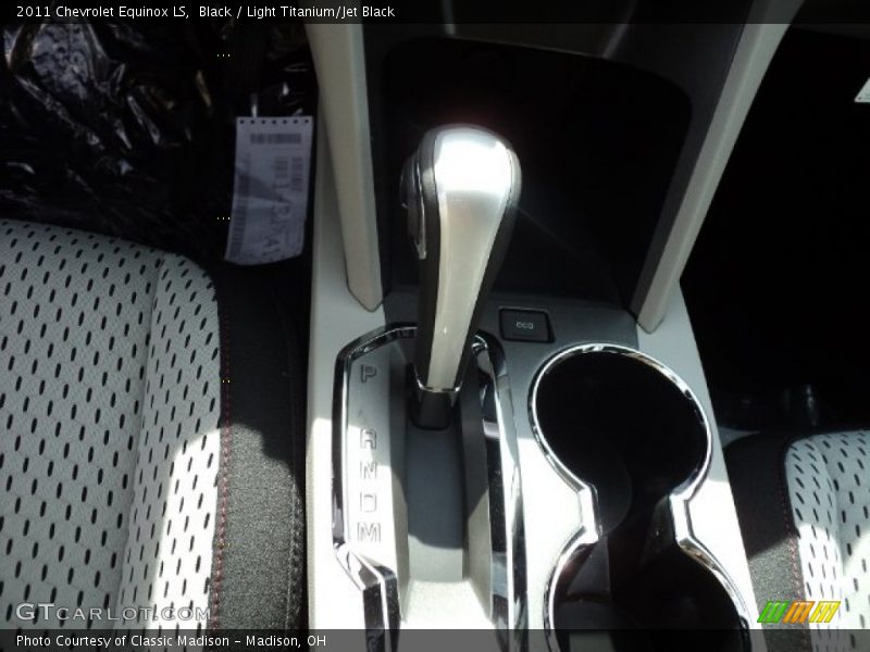 Black / Light Titanium/Jet Black 2011 Chevrolet Equinox LS