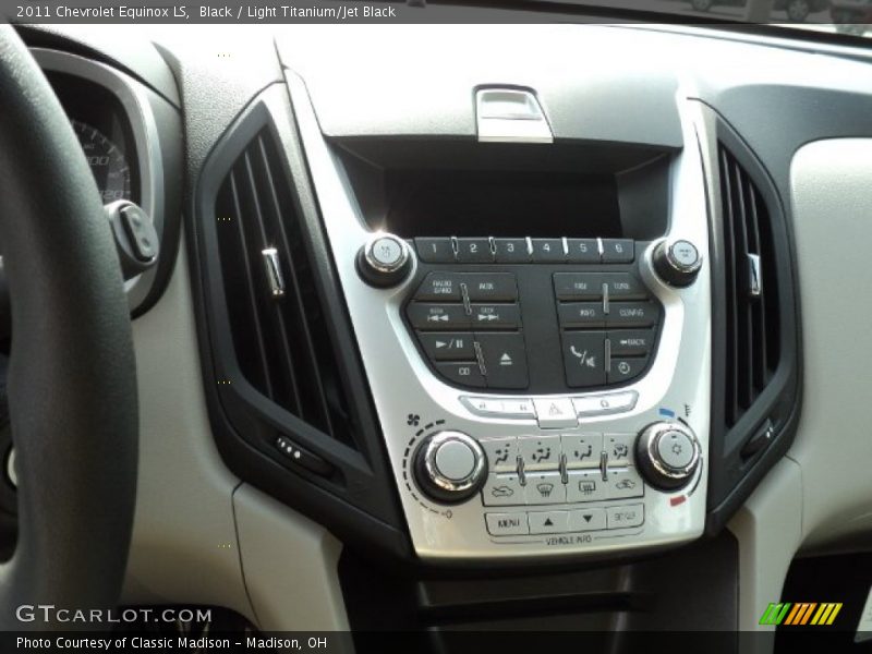 Black / Light Titanium/Jet Black 2011 Chevrolet Equinox LS