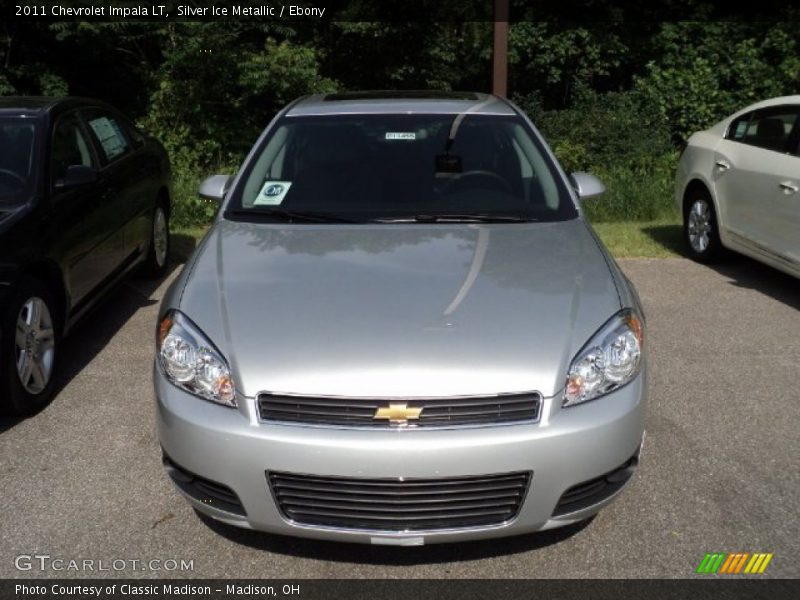 Silver Ice Metallic / Ebony 2011 Chevrolet Impala LT