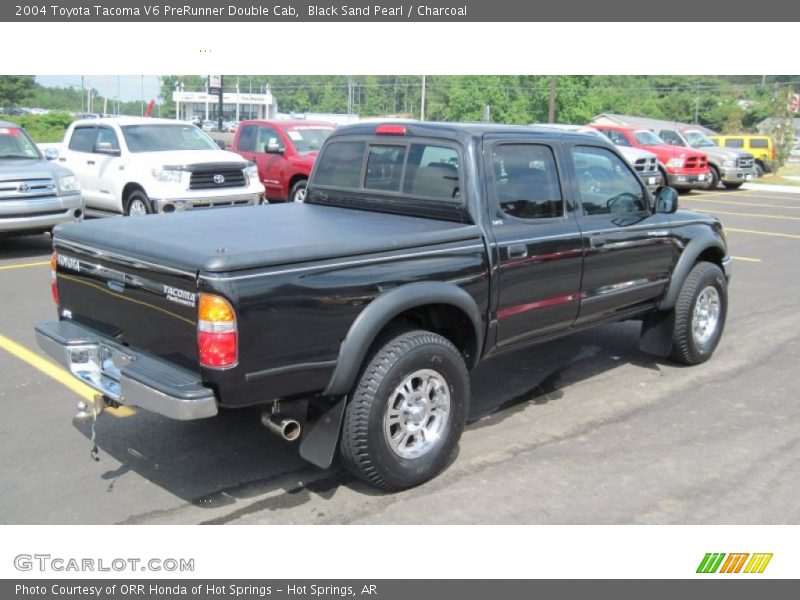 Black Sand Pearl / Charcoal 2004 Toyota Tacoma V6 PreRunner Double Cab