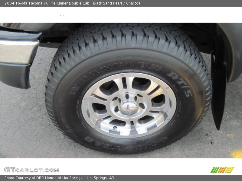 Black Sand Pearl / Charcoal 2004 Toyota Tacoma V6 PreRunner Double Cab