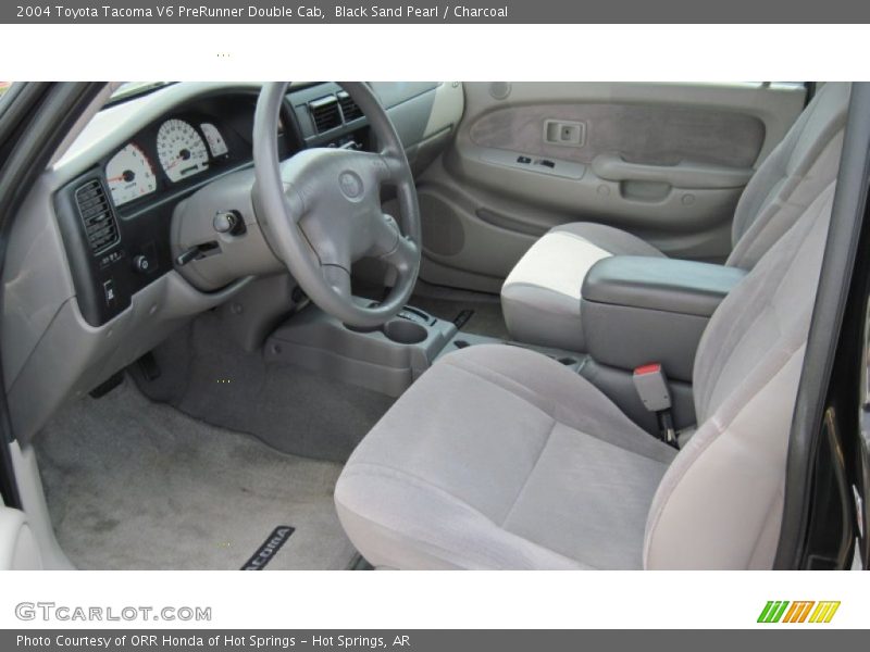 Black Sand Pearl / Charcoal 2004 Toyota Tacoma V6 PreRunner Double Cab