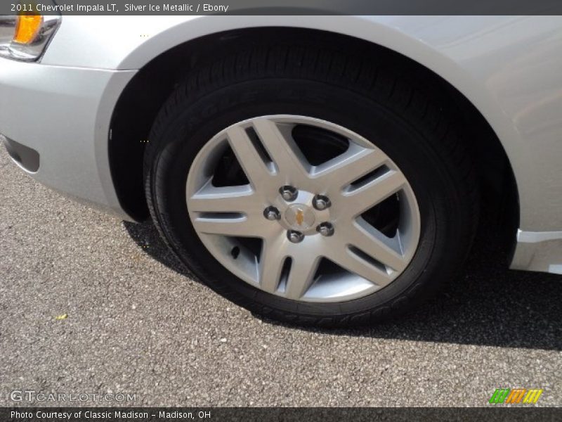 Silver Ice Metallic / Ebony 2011 Chevrolet Impala LT