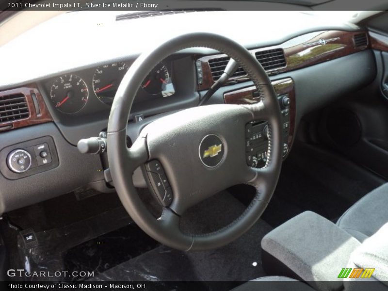 Silver Ice Metallic / Ebony 2011 Chevrolet Impala LT