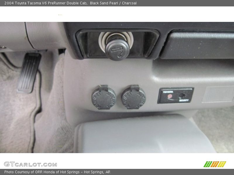 Black Sand Pearl / Charcoal 2004 Toyota Tacoma V6 PreRunner Double Cab