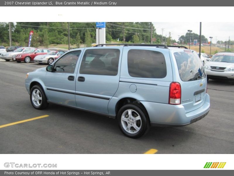Blue Granite Metallic / Medium Gray 2007 Chevrolet Uplander LS