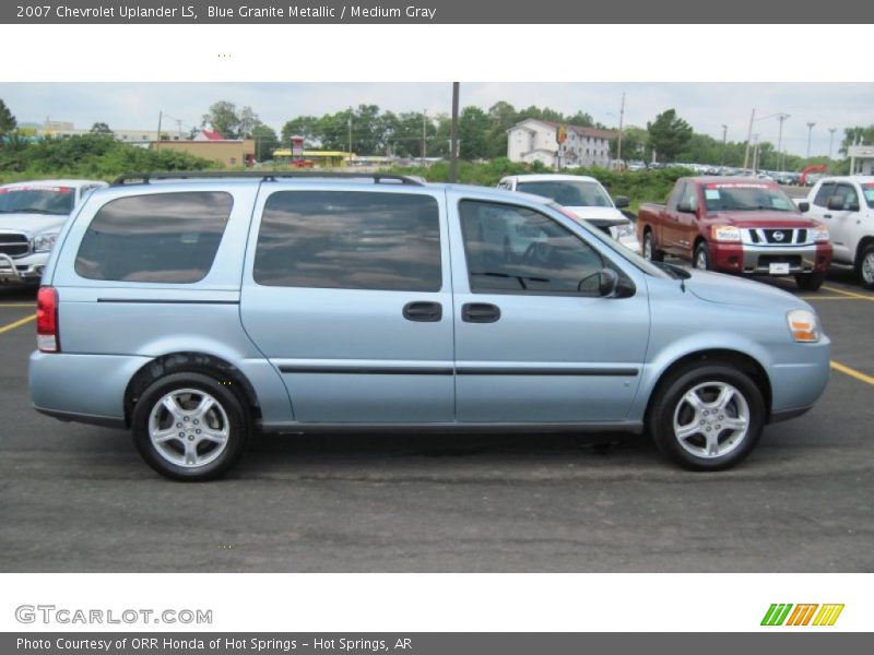 Blue Granite Metallic / Medium Gray 2007 Chevrolet Uplander LS