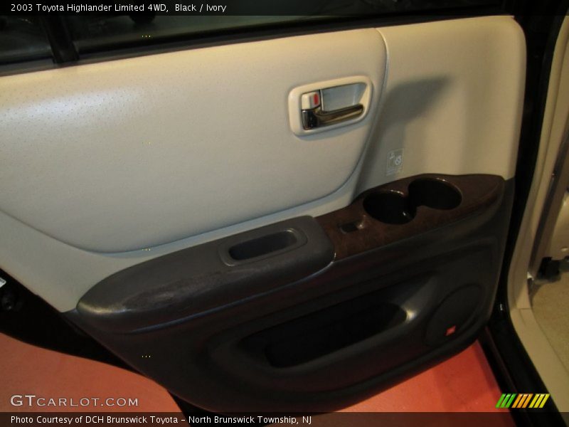 Black / Ivory 2003 Toyota Highlander Limited 4WD