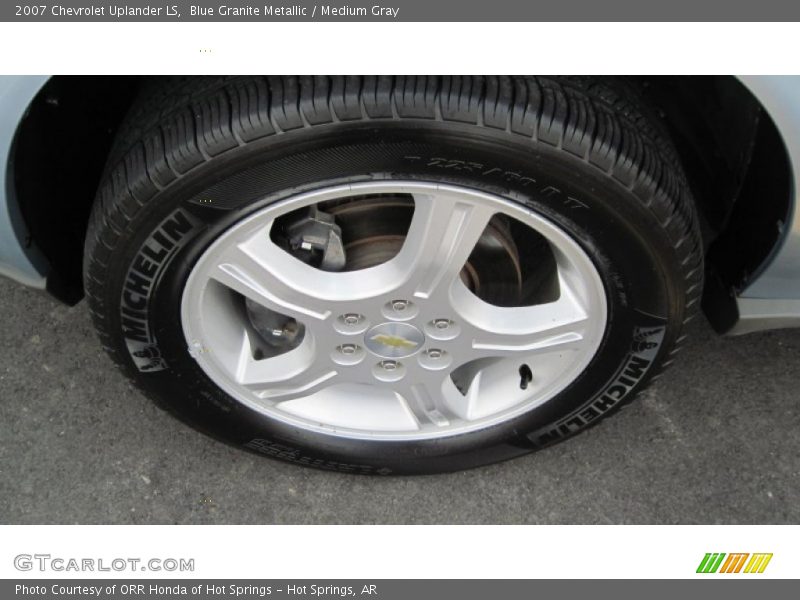 Blue Granite Metallic / Medium Gray 2007 Chevrolet Uplander LS