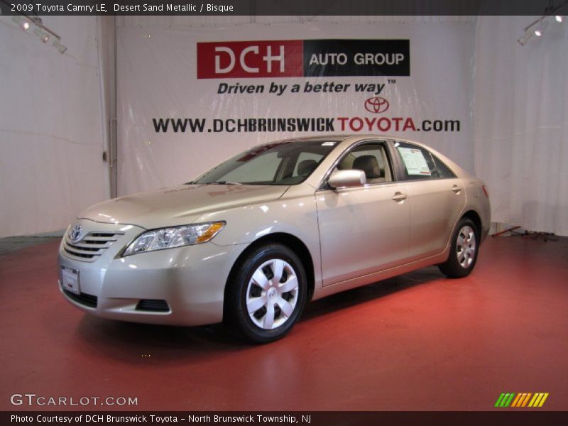 Desert Sand Metallic / Bisque 2009 Toyota Camry LE